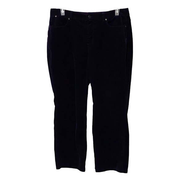 Talbots Woman Petites Curvy Corduroy Pants Size 36" Waist - Picture 3 of 6